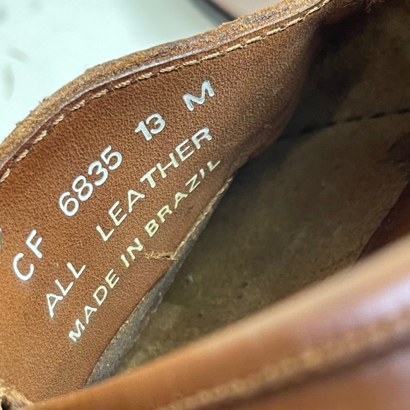 G.H. Bass & Co. 6835 Woven All Leather Tassel Loafer Dress Shoes Mens Size 13 M - Picture 8 of 11